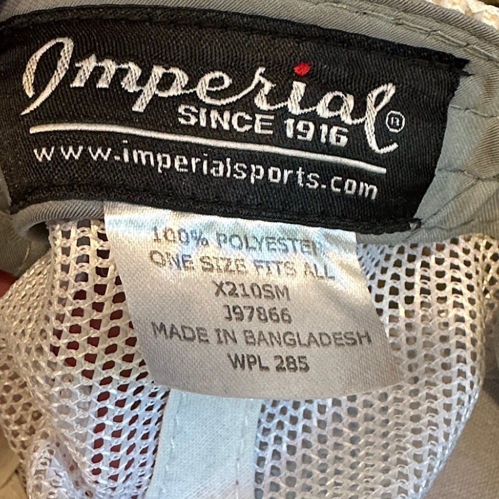 Kaanapali Resort Hawaii Imperial Trucker Hat Snapback Light Grey White - Picture 11 of 11